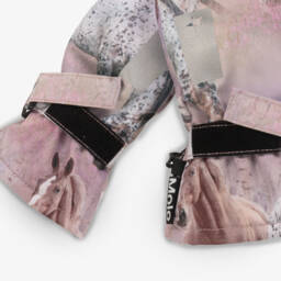 Molo-Girls Dreamy Horses Winter Mittens | Childrensalon Outlet