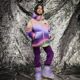 Molo-Girls Flared Purple Cord Trousers | Childrensalon Outlet