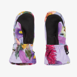 Molo-Girls Gradient Bloom Cozy Mittens | Childrensalon Outlet