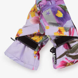 Molo-Girls Gradient Bloom Cozy Mittens | Childrensalon Outlet