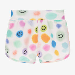 Molo-Girls Ivory Dot Swim Shorts (UPF50+) | Childrensalon Outlet