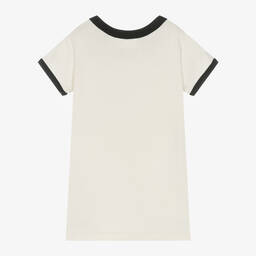 Molo-تيشيرت قطن عضوي لون عاجي للبنات | Childrensalon Outlet