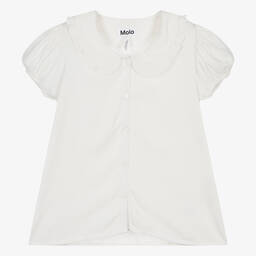 Molo-بلوز فيسكوز لون عاجي للبنات | Childrensalon Outlet