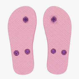 Molo-Фиолетовые вьетнамки с цветами для девочек | Childrensalon Outlet