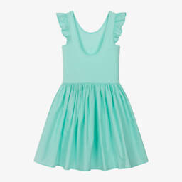 Molo-Girls Ocean Wave Organic Cotton Frock | Childrensalon Outlet
