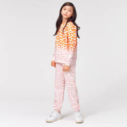 Molo-Girls Orange Sweatshirt | Childrensalon Outlet