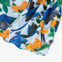 Molo-Girls Organic Cotton Birdie Dress | Childrensalon Outlet