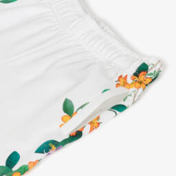 Molo-Хлопковые брюки с цветочным принтом для девочек | Childrensalon Outlet