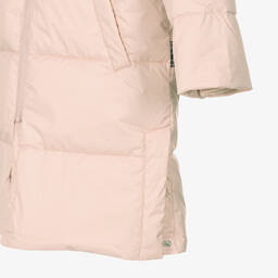 Molo-Girls Pale Pink Puffer Coat | Childrensalon Outlet