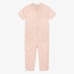 Molo-Розовый хлопковый комбинезон | Childrensalon Outlet