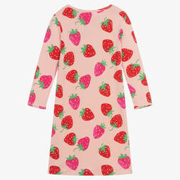 مولو-قميض نوم قطن عضوي جيرسي لون زهري للبنات | Childrensalon Outlet