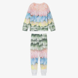 Molo-Girls Pink Floral Organic Set | Childrensalon Outlet