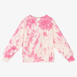 Molo-Розовый свитшот из органического хлопка с эффектом тай-дай | Childrensalon Outlet