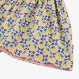 Molo-Girls Pink & Yellow Berry Dress | Childrensalon Outlet