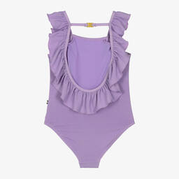 Molo-Girls Purple Sparkle Swimsuit (UPF50+) | Childrensalon Outlet