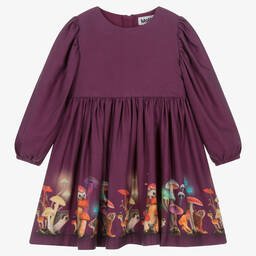 Molo-Фиолетовое платье из вискозы | Childrensalon Outlet