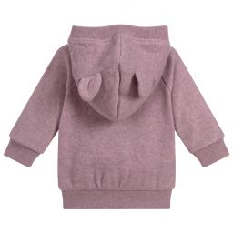 Molo-Girls Purple Zip-Up Top | Childrensalon Outlet
