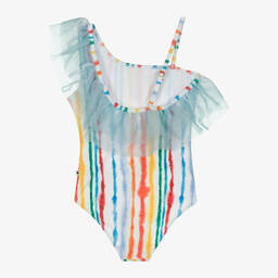 Molo-Купальник в радужную полоску для девочек (UPF50+) | Childrensalon Outlet