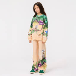 Molo-Розовые хлопковые брюки Puma для девочек | Childrensalon Outlet