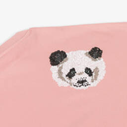 Molo-Свитер с пандой розовый кварц для девочек | Childrensalon Outlet