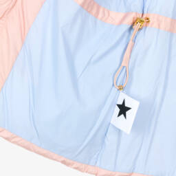 Molo-Girls Rosy Butterfly Quilted Coat | Childrensalon Outlet