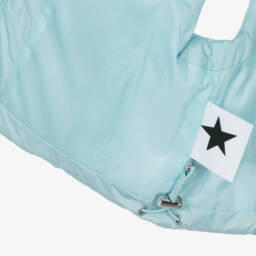 Molo-Girls Sky Blue Butterfly Vest | Childrensalon Outlet