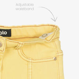 Molo-تنورة جينز مطاطية للبنات بلون الشمس الساطع | Childrensalon Outlet