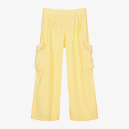 Molo-Girls Sunny Cotton Utility Pants | Childrensalon Outlet