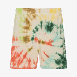 Molo-Girls Vibrant Tie-Dye Cotton Shorts | Childrensalon Outlet