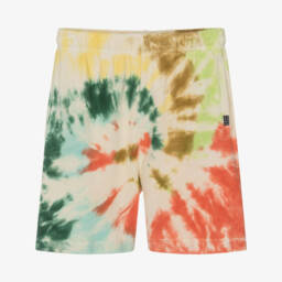 Molo-Girls Vibrant Tie-Dye Cotton Shorts | Childrensalon Outlet