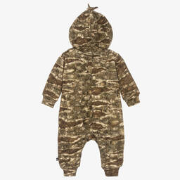 Molo-Зеленый ромпер «Динозавр» для малышей | Childrensalon Outlet