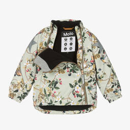 مولو-جاكيت للتزلج بسحاب لون أخضر للبنات | Childrensalon Outlet