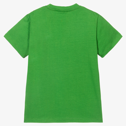 Molo-Green Organic Cotton T-Shirt | Childrensalon Outlet