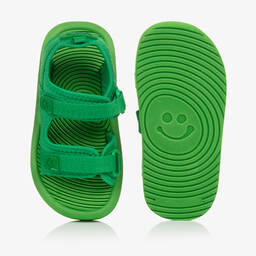 Molo-Green Velcro Foam Sandals | Childrensalon Outlet