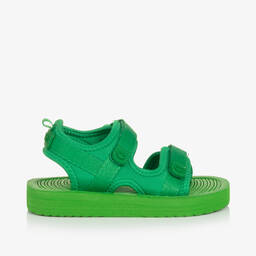 Molo-Green Velcro Foam Sandals | Childrensalon Outlet