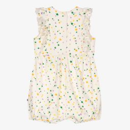 Molo-Ivory Cotton Baby Shortie  | Childrensalon Outlet