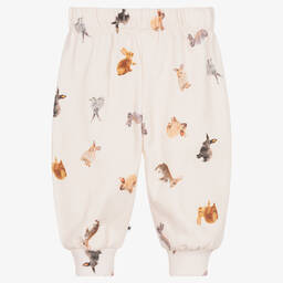 مولو-جوغرز قطن عضوي جيرسي لون عاجي للأطفال | Childrensalon Outlet