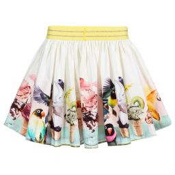Molo-Кремовая юбка из органического хлопка | Childrensalon Outlet