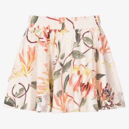 Molo-تنورة قطن عضوي جيرسي لون عاجي | Childrensalon Outlet