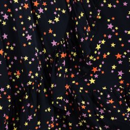 Molo-Темно-синяя юбка из вискозы со звездочками | Childrensalon Outlet