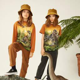 Molo-توب قطن عضوي لون برتقالي | Childrensalon Outlet