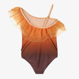 Molo-Orange Swimsuit (UPF 50+) | Childrensalon Outlet