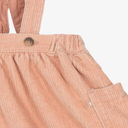 Molo-Pink Cotton Corduroy Skirt | Childrensalon Outlet