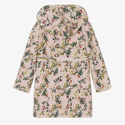 مولو-روب حمام قطن عضوي لون زهري للبنات | Childrensalon Outlet