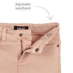 Molo-Pink Flared Slim-Fit Jeans | Childrensalon Outlet