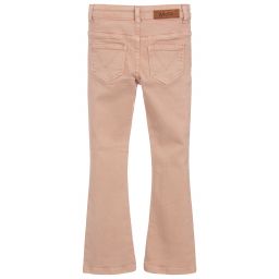 Molo-Pink Flared Slim-Fit Jeans | Childrensalon Outlet