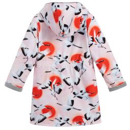 مولو-روب حمّام قطن جيرسي لون زهري للبنات | Childrensalon Outlet