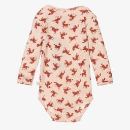 Molo-Розовое боди из органического хлопка | Childrensalon Outlet