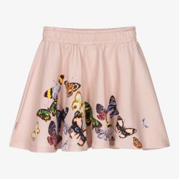 Molo-تنورة قطن عضوي لون زهري | Childrensalon Outlet