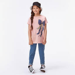 Molo-Розовая футболка из органического хлопка | Childrensalon Outlet